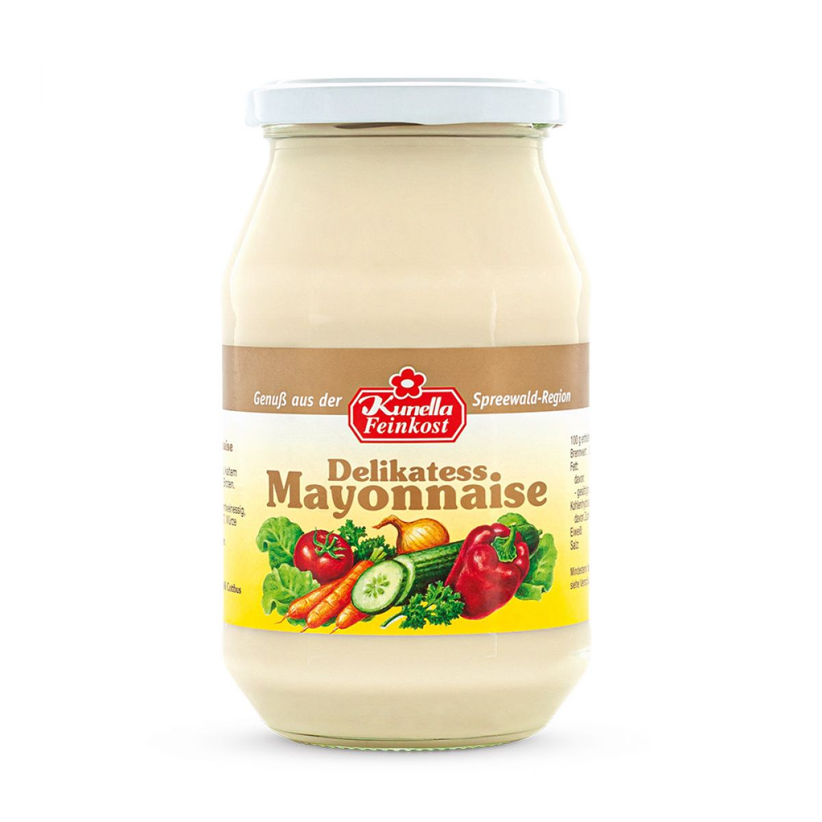 Delikatess Mayonnaise | mit 80% Rapsöl 500ml