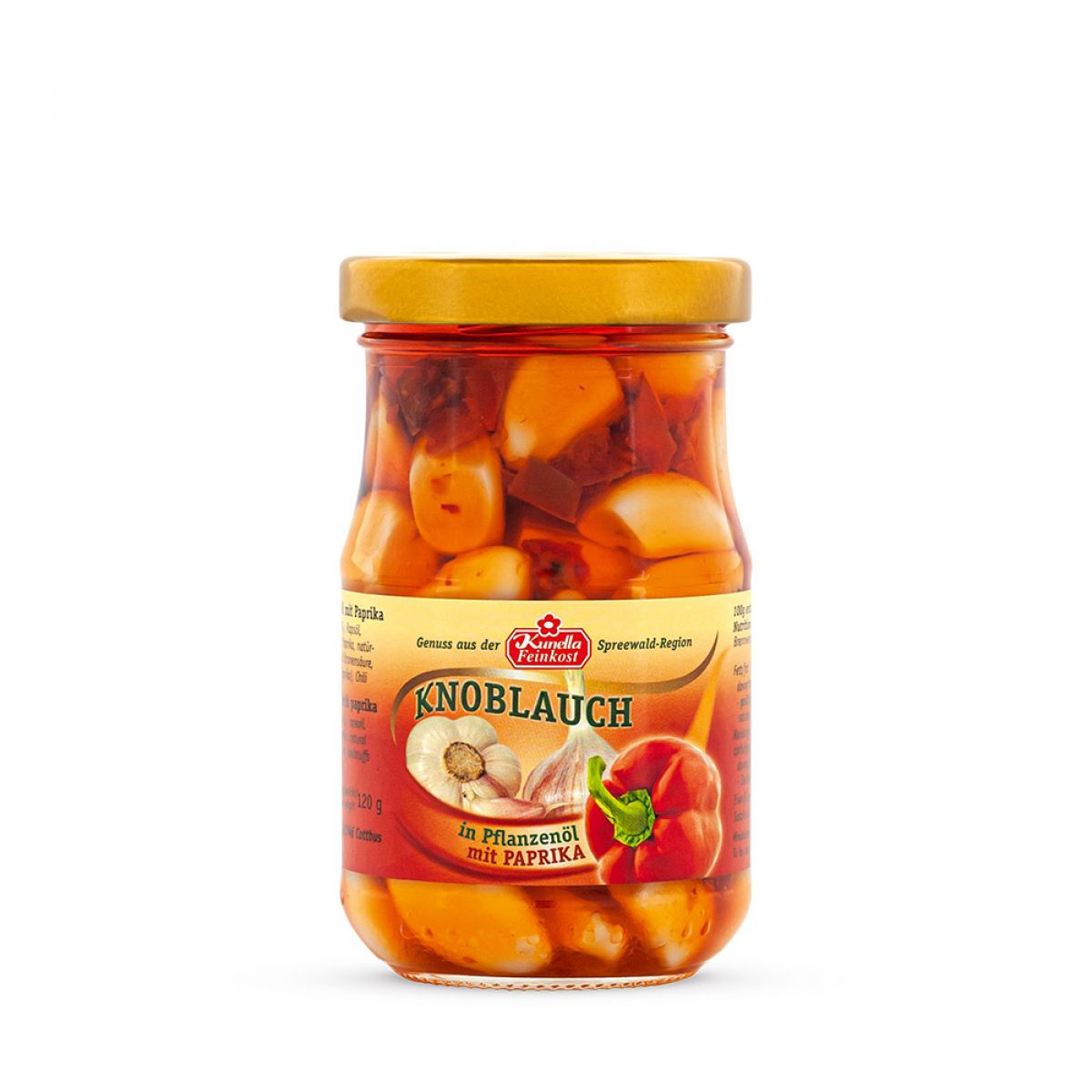 Knoblauchzehe in Öl | mit Paprika 185g