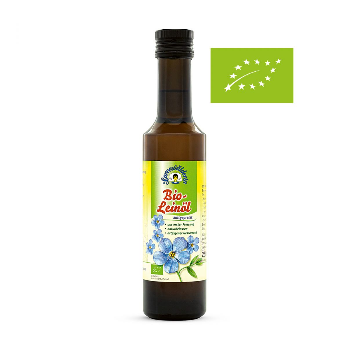 Spreewald BIO linseed oil cold pressed 250ml